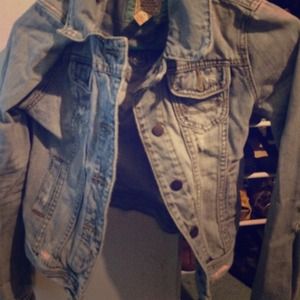 Abercrombie & fitch jean jacket