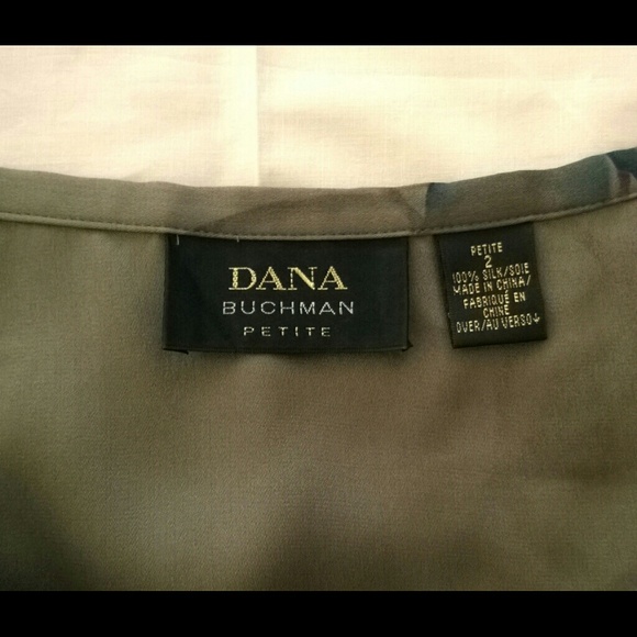 Dana Buchman Persian Garden Silk Skirt - Picture 2 of 2