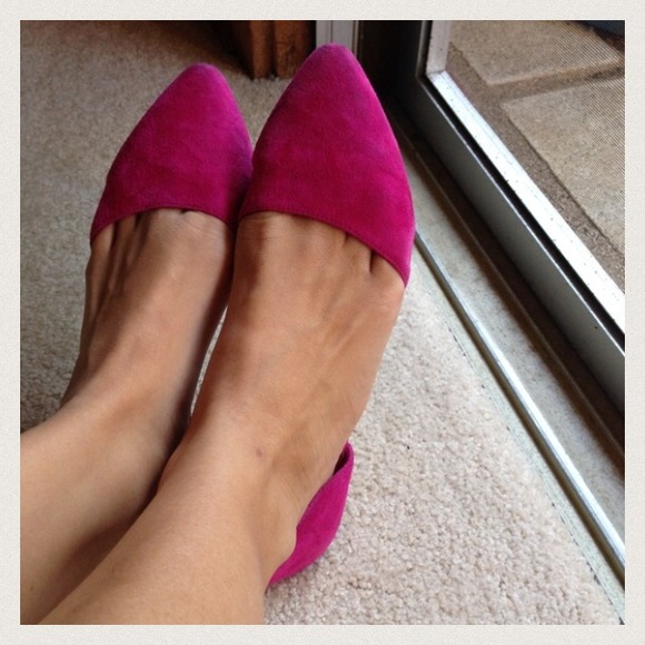 Jeffery Campbell Fushia Flats