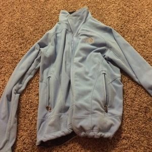 Baby blue north face