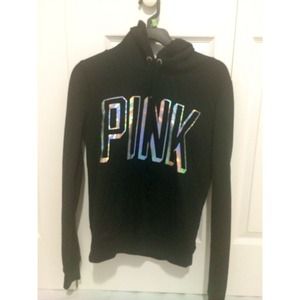 Vs black pink hoodie