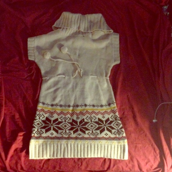Tan winter sweater
