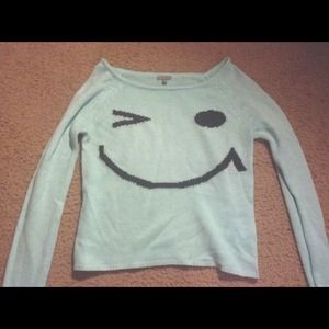 Cute smiley face sweater