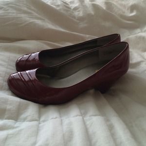 Red Patent Leather Pumps