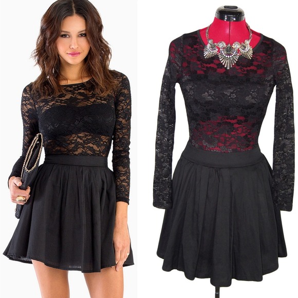 Tobi Dresses & Skirts - 🌟6/28 HP🌟 Tobi Black Katerina Skater Dress