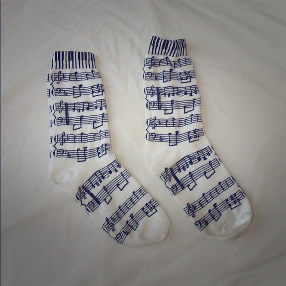 Piano Socks (women's 8-11)