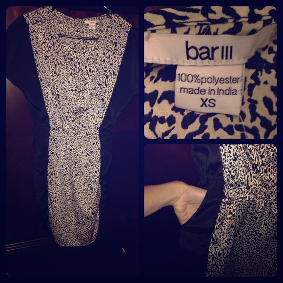 NWT-bar III dress xsmall34inlongpocketsN open back