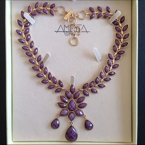 Amrita Singh Dune Necklace - Amethyst