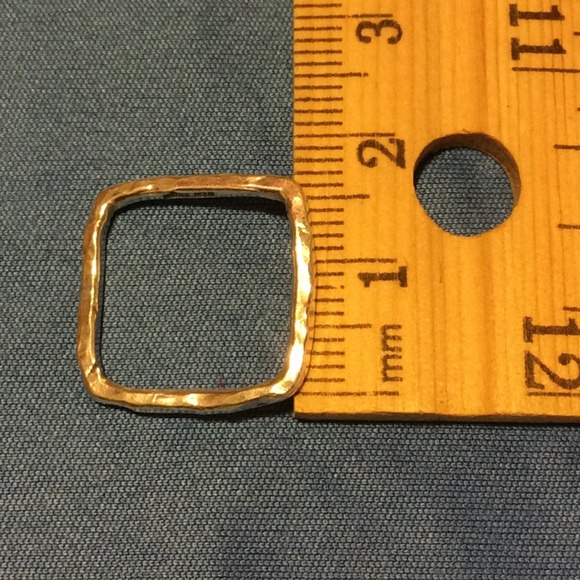 Adina Reyter square stack rings (set of 3) - Picture 3 of 4