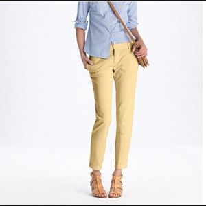 J. Crew city fit Broken-In Scout Chino