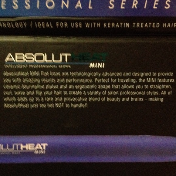 ABSOLUT HEAT mini flat Iron - Picture 3 of 4