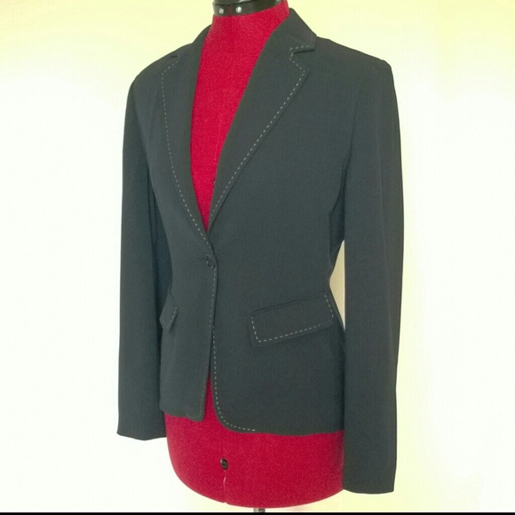 Votre Nom Charcoal Grey Blazer
