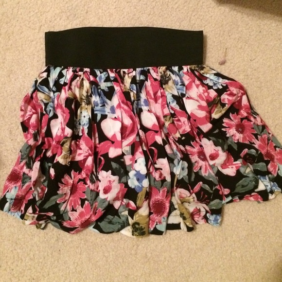 Floral skirt