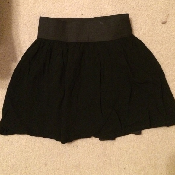 Black skirt