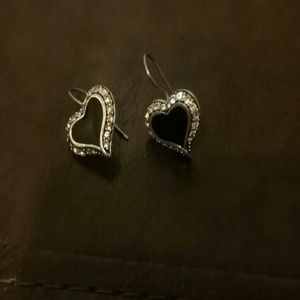 Dangle heart earrings