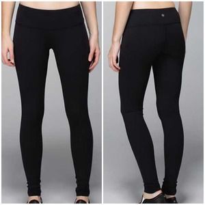 Lululemon wunder under pant in all black