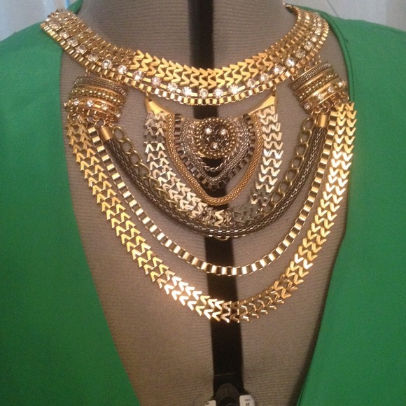 "Tribal Status" Statement Necklace