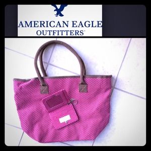 NWOT American Eagle bag and wallet/key chain!