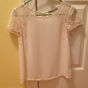 cute cream shirt