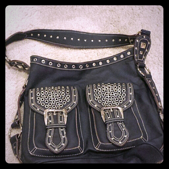 Nine West navy hand bag
