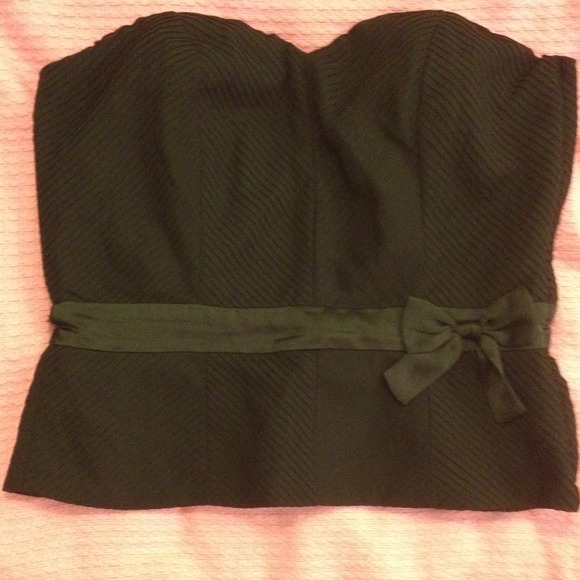 Black corset top