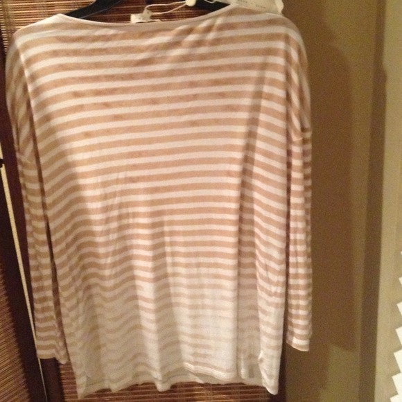 Joie soft Nash top. Super soft! Striped ombré - Picture 3 of 4