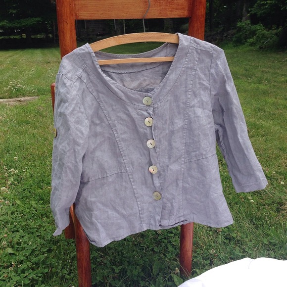 Linen top/ jacket