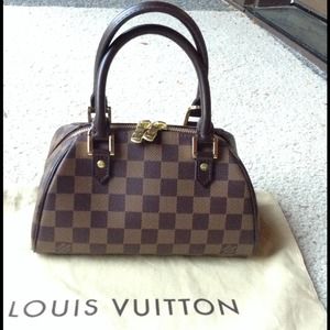 ❤️💖🌟Auth Louis Vuitton Damier Canvas Ribera Mini
