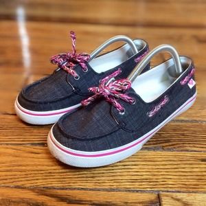 Roxy Boat Shoes Chambray style canvas sneaker