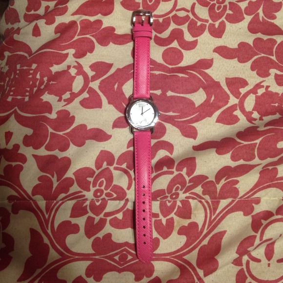 Esq movado pink band watch main image 4