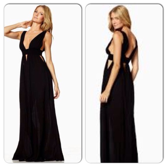 Sexy cross back open side dress