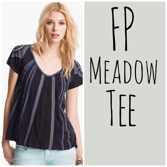 Free People Boho Meadow Tee