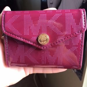 SALE*** MK WALLET RED