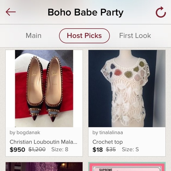 ❎SOLD❎🎉HP🎉Crochet top - Picture 4 of 4