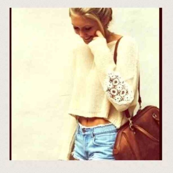 White LF Sweater - Picture 2 of 4