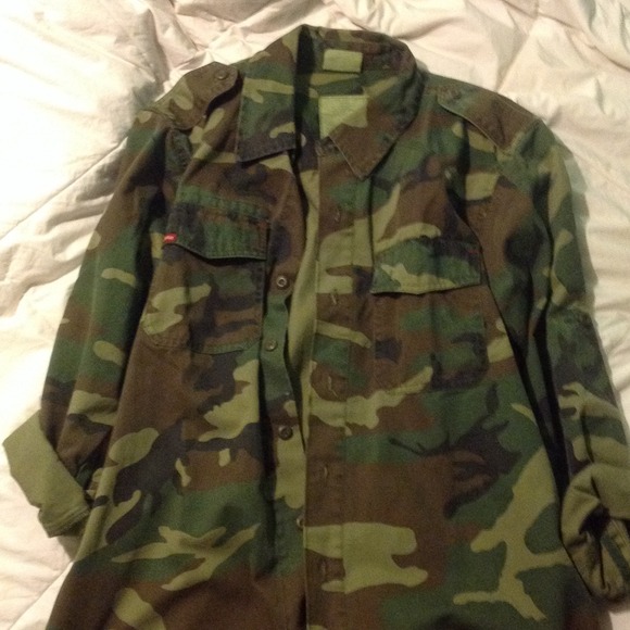 vintage camo jacket