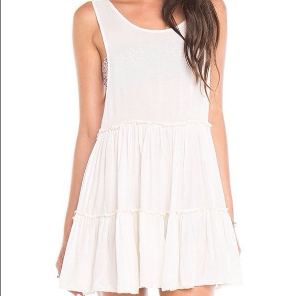 Brandy Melville White Ingrid dress