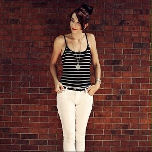 Forever 21 Tops - Striped bodysuit Forever 21 Tops - Striped bodysuit