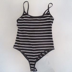 Forever 21 Tops - Striped bodysuit Forever 21 Tops - Striped bodysuit