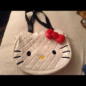 Hello kitty face bag