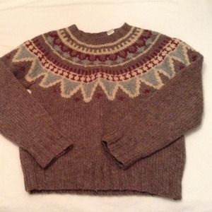 Vintage All Wool Sweater