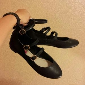 Betsey Johnson Blissful Triple Buckle Mary Jane