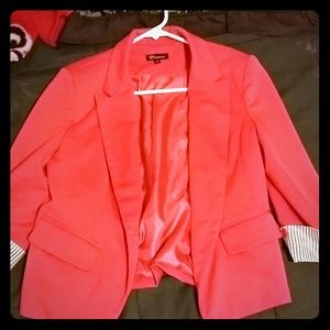 Pink blazer