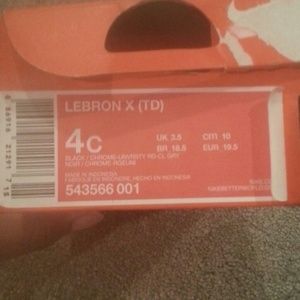 Nike lebron x shoes