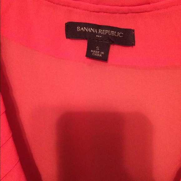 Coral sheer top! - Picture 3 of 4