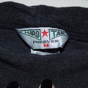 Dark grey hard tail yoga pants