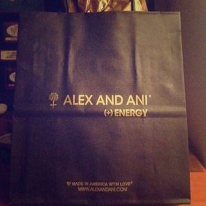 Alex and Ani silver bracelet