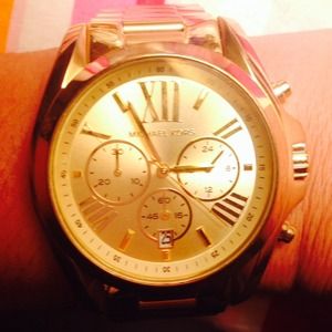 Micheal Kors gold watch