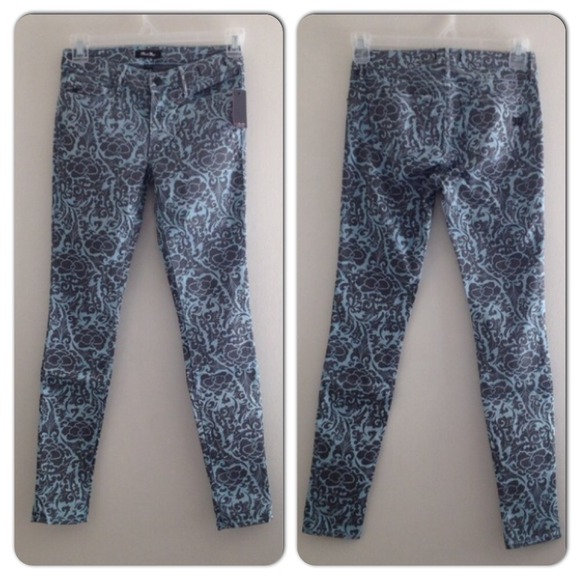 NWOT Miss Me Floral Print Skinny Jeans - Picture 2 of 4