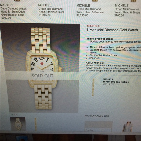 Authentic michele watch - Picture 2 of 4